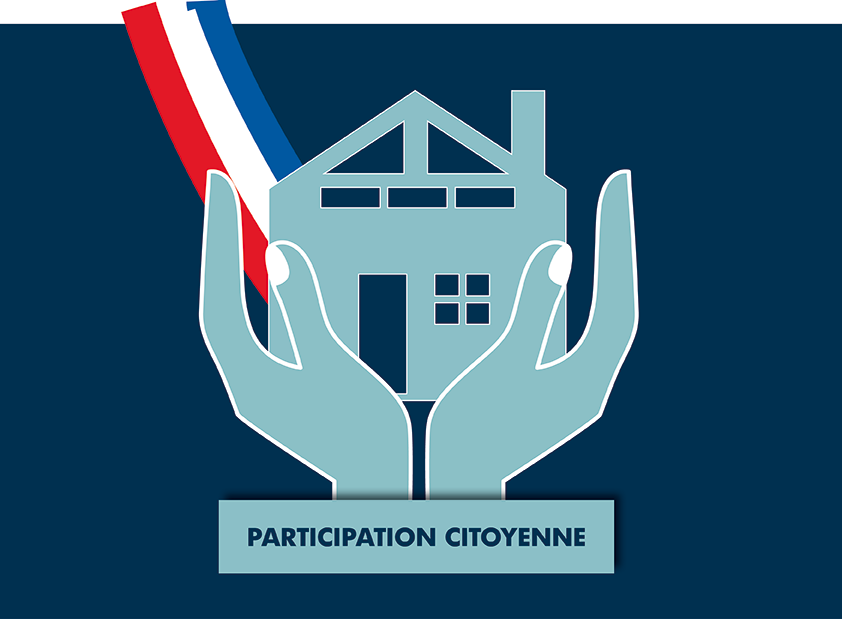 Logo participation citoyenne gendarmerie Brignais