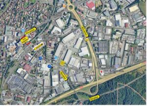 plan deviation gaulle irigny